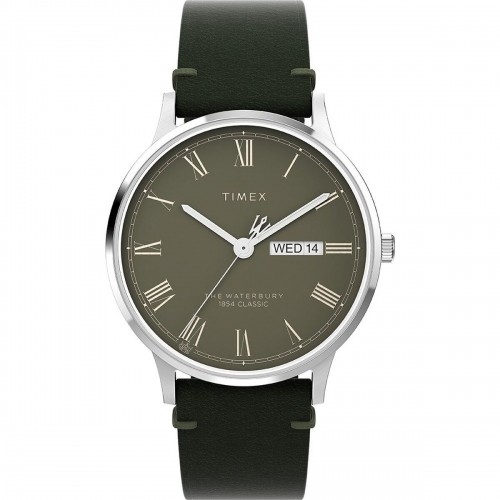 Vīriešu Pulkstenis Timex THE WATERBURY Zaļš (Ø 40 mm) image 1