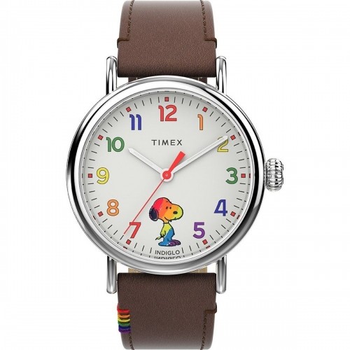 Часы унисекс Timex Indiglo Snoopy (Ø 40 mm) image 1