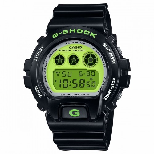 Vīriešu Pulkstenis Casio G-Shock DW-6900RCS-1ER Melns Zaļš (Ø 50 mm) image 1