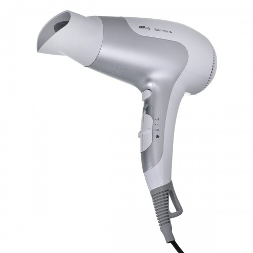 Hairdryer Braun HD580 White Silver Monochrome 2500 W 1 Piece (1 Unit) image 1