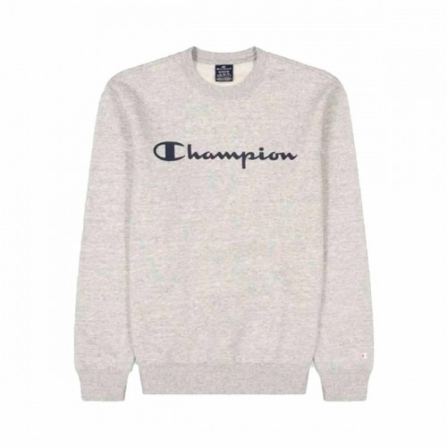 Men’s Hoodie Champion Crewneck White Grey image 1