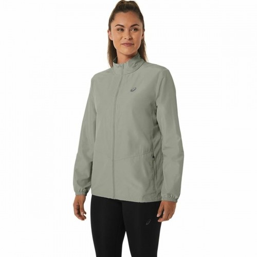 Women's Sports Jacket Asics Core Grey White image 1
