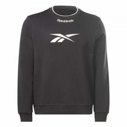 Men’s Hoodie Reebok RI Arch Logo Vector White Black image 1