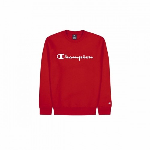 Men’s Hoodie Champion Crewneck White Red image 1