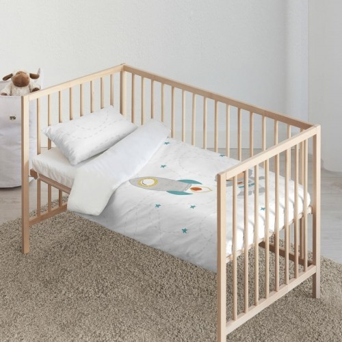 Cot Quilt Cover Kids&Cotton Elm 100 x 120 cm image 1