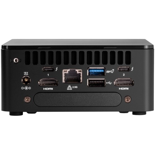 ASUS NUC 12 Pro Kit NUC12WSHi5, Core i5-1240P Processor, 4xUSB, M.2 22x80 NVMe; 22x42 SATA, 2.5'' SATA slot, 2,5Gbe LAN, 2xHDMI, 2x Thunderbolt 4 (USB-C+DP),  no cord, single unit, EAN:5032037248785 image 1
