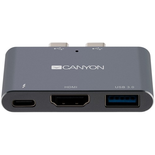 CANYON hub DS-1 3in1 Thunderbolt 3 Space Grey image 1