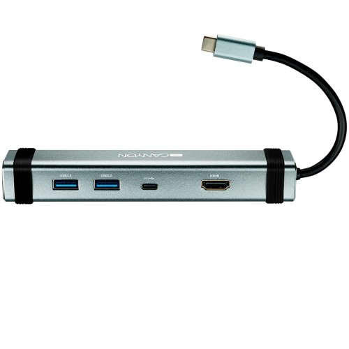 CANYON hub DS-3 4in1 USB-C Space Grey image 1