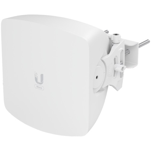 UBIQUITI Wave AP; Max. throughput: 5.4 Gbps (2.7 Gbps duplex); 30° sector coverage; 5 GHz weatherproof backup radio (Max. throughput: 800 Mbps); 2.5 GbE and (1) 10G SFP+ WAN ports; Integrated GPS & Bluetooth; 15 client capacity: Wave Pro (8 km link range) image 1