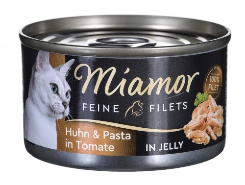 Miamor cats moist food Chicken with noodles 100 g image 1