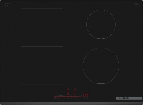 Bosch Serie 6 PVS731HB1E hob Black Built-in 70 cm Zone induction hob 4 zone(s) image 1