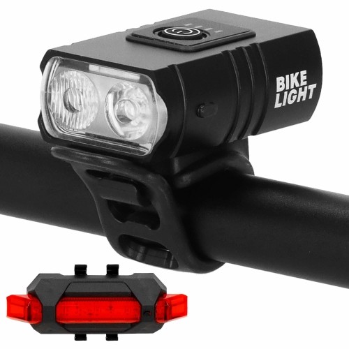 USB-фонарь для велосипеда Springos BA0058 image 1