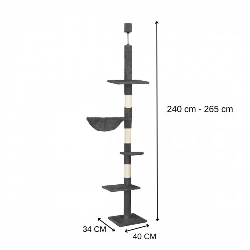 Daudzlīmeņu kaķu māja Springos PA1051 245 - 260 cm image 1