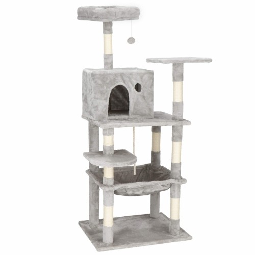 Многоуровневый кошачий домик Springos PA1049 145 cm image 1