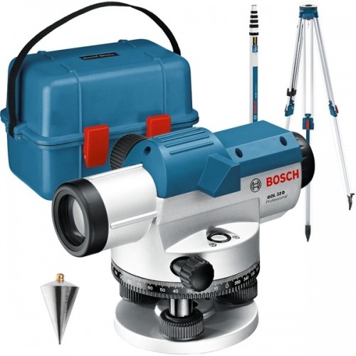 Bosch Optisches Nivelliergerät GOL 32 G Professional, mit Baustativ image 1