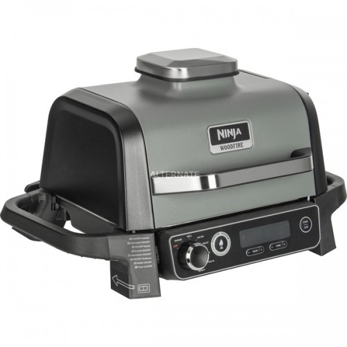 Nutri Ninja Elektrogrill & Smoker Woodfire OG701EU image 1