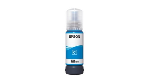 EPSON 108 EcoTank Cyan Ink Bottle image 1