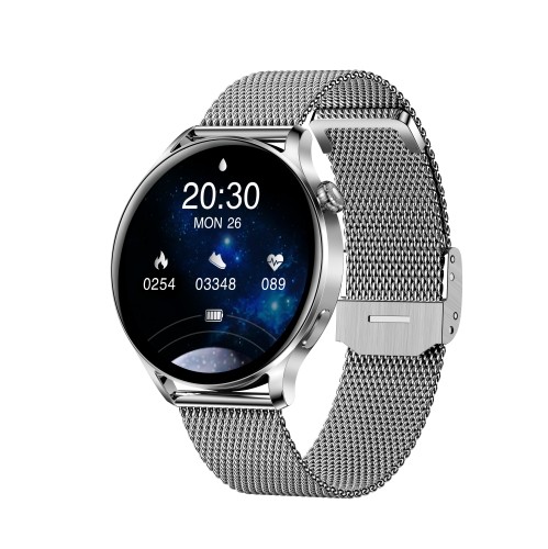 Garett Smartwatch Garett Lady Elegance RT silver steel Viedpulkstenis IPS / Bluetooth / IP67 image 1