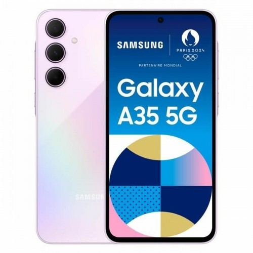 Смартфоны Samsung Galaxy A35 6 GB RAM 128 Гб Чёрный Лиловый image 1