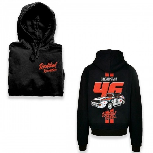 Hoodie RADIKAL WINNERS NEVER QUIT Black XXL image 1