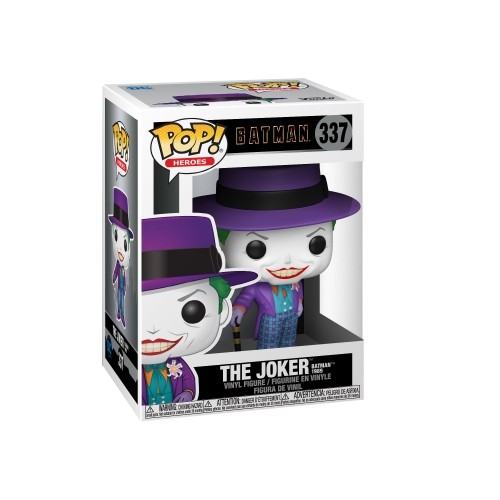 FUNKO POP! Vinila figūriņa: Betmens - Džokers ar cepuri (ar Chase) image 1