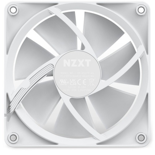 NZXT F120 RGB Computer case Fan 12 cm White 1 pc(s) image 1