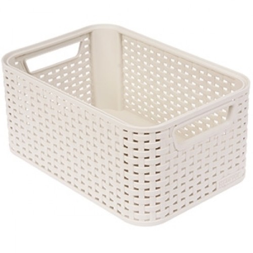 Kaste bez vāka Style Box Rattan S krēmkr. image 1