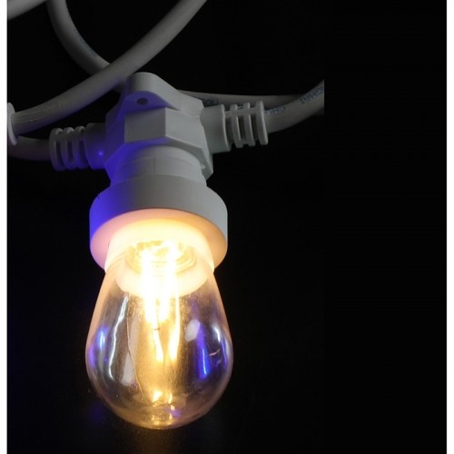 Spuldze LED 2W/silti balta E27 image 1
