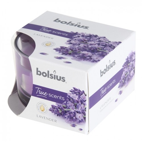 Svece arom.stikla trauc.Bolsius lavanda d8xh5cm image 1