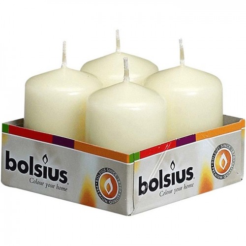 Svece stabs Bolsius ziloņkaula 4gab. image 1