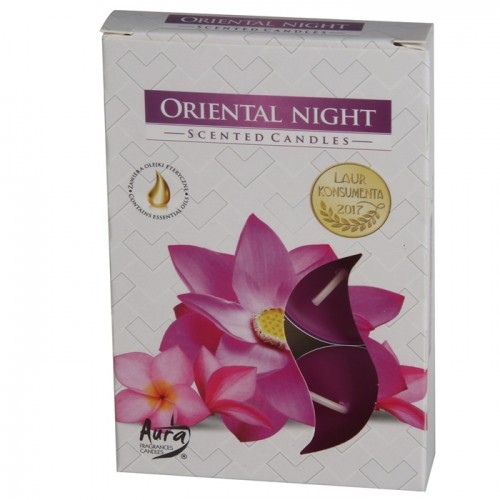 Tējassvece Aura Oriental Night 3-4h 6gab. image 1