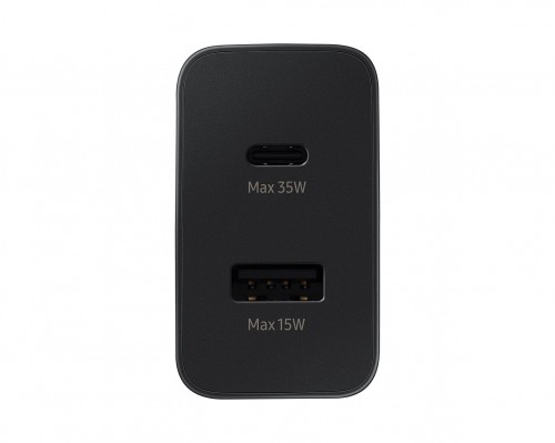 EP-TA220NBE Samsung Dual (USB-C,USB-A) 35W Travel Charger Black image 1