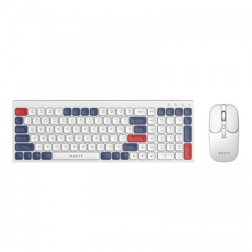 Gaming set 2in1 Havit KB830WB Keyboard + mouse image 1