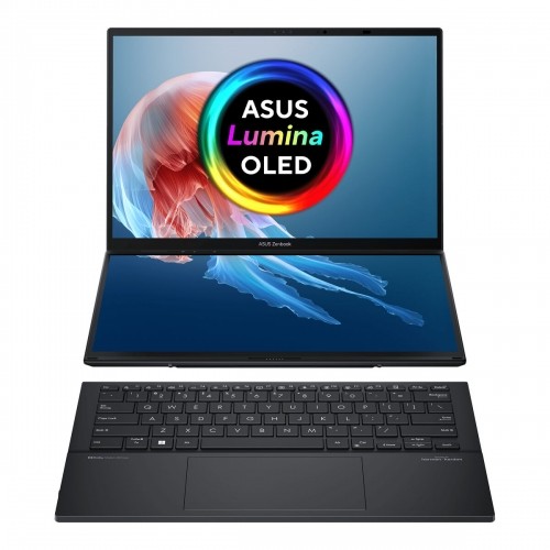 Ноутбук Asus ZenBook Duo OLED UX8406MA-PZ255W 14" 32 GB RAM 1 TB SSD Испанская Qwerty Intel Core Ultra 9 185H image 1