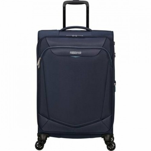 чемодан American Tourister SummerRide Spinner Синий 76 L 69 x 43 x 29 cm image 1