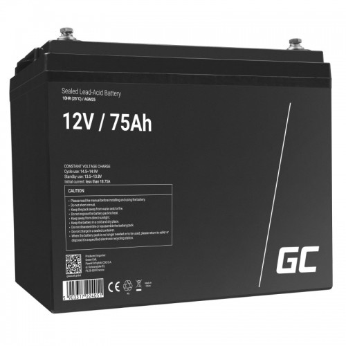 Green Cell AGM25 UPS battery Sealed Lead Acid (VRLA) 12 V 75 Ah image 1