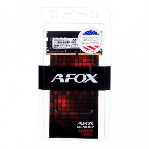 AFOX DDR4 8G 2400 SO DIMM memory module 8 GB 1 x 8 GB 2400 MHz image 1