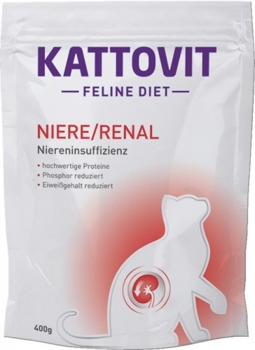 KATTOVIT Niere Renal - karma dla kotów - saszetka 0,4 kg image 1