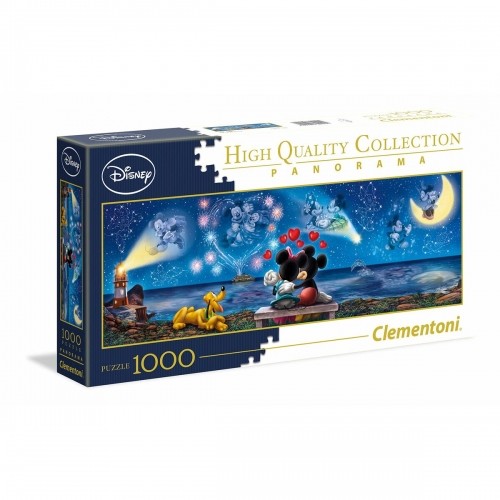 Puzle un domino komplekts Clementoni Panorama Mickey & Minnie 39449.4 1000 Daudzums image 1