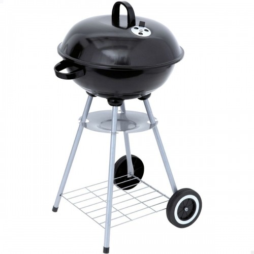 Coal Barbecue with Wheels Aktive Black Metal (Refurbished A) image 1