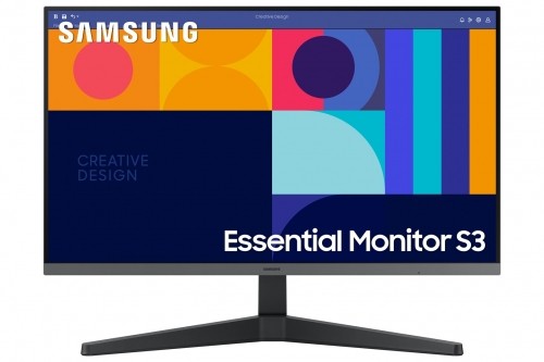 Samsung Essential Monitor S3 S33GC LED display 68.6 cm (27") 1920 x 1080 pixels Full HD Black image 1