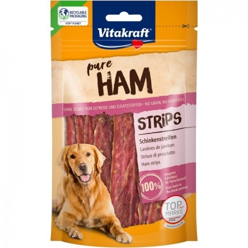 VITAKRAFT Pure ham  - dog treat - 80g image 1