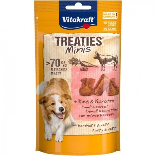 VITAKRAFT Treaties Minis Beef and carrot - dog treat - 48g image 1