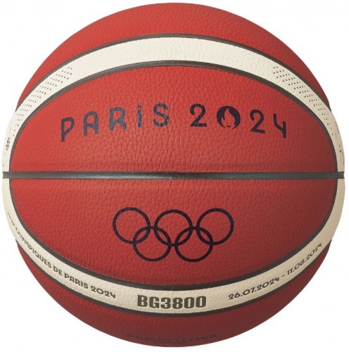 Basketball ball training MOLTEN B7G3800-2-S4F PARIS 2024 image 1