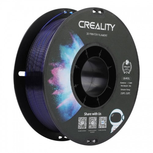 CR-PETG Filament Creality (Transparent blue) image 1