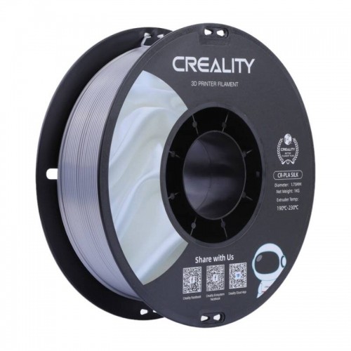 Creality CR-Silk PLA Filament Creallity (Silver) image 1