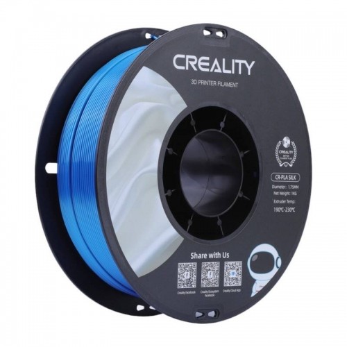 CR-Silk PLA Filament Creality (Blue) image 1