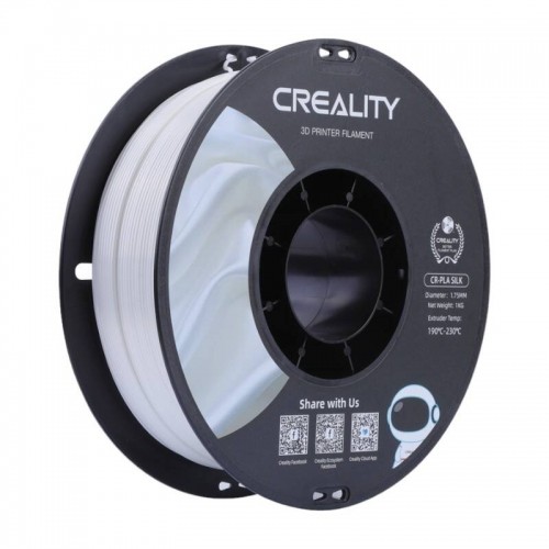 CR-Silk PLA Filament Creality (White) image 1