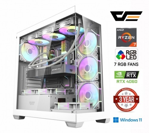 Mdata Gaming Ryzen 7 7800X3D 32GB 512GB SSD RTX 4060 Windows 11 image 1