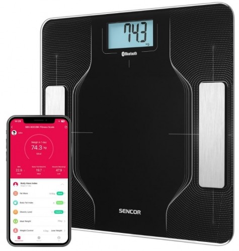 Smart fitness scale Sencor SBS8002BL image 1